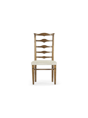 Pompano Ladderback Accent Side Chair