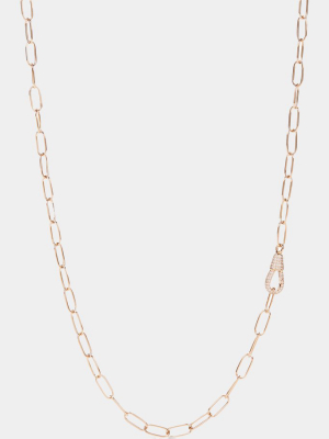45 Cm Diamond Hook Chain, Gold