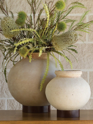 Studio A Desert Water Pot With Iron Base