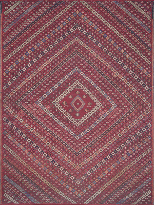 Lucca Red Multi Rug