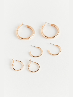 Hila Hoop Earring Set