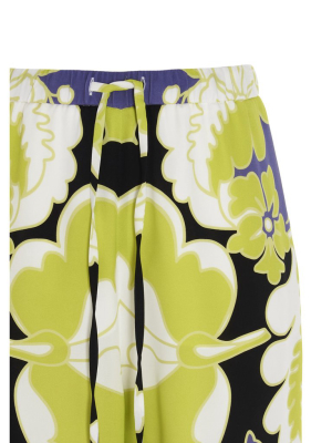 Valentino Printed Drawstring Trousers