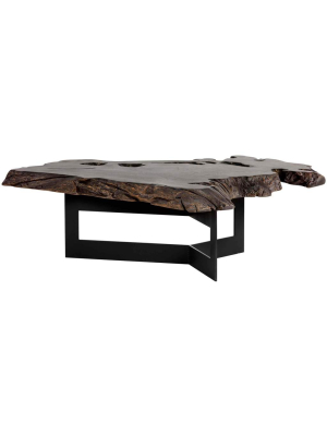 Wyatt Coffee Table, Dark Brown