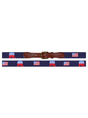 Republican Needlepoint Belt