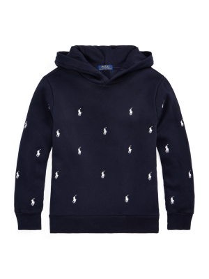 Polo Pony Fleece Hoodie