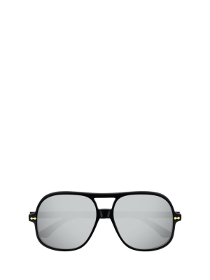 Gucci Eyewear Oversized Aviator Sunglasses