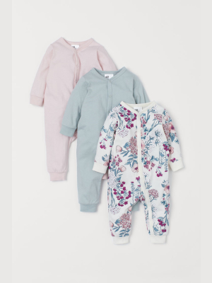 3-pack Cotton Pajamas