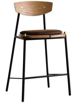 Kink Counter Stool, Umber