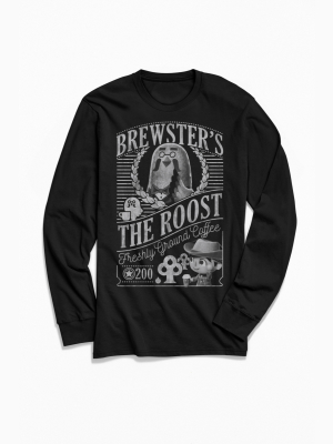 Animal Crossing Brewster's The Roost Long Sleeve Tee