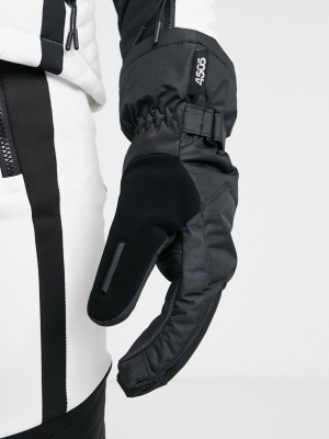 Asos 4505 Ski Gloves In Black