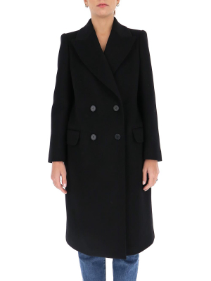 Alexander Mcqueen Double Breasted Coat