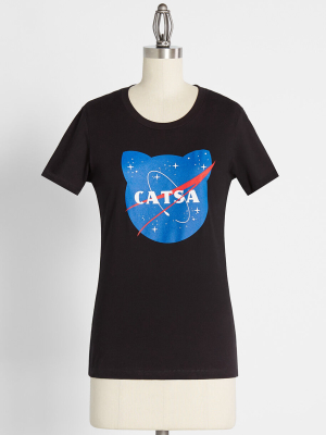 Catsa Genius Graphic Tee