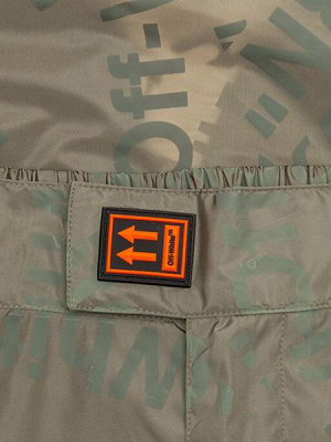 Off-white C/o Virgil Abloh Thermo Trackpant - Military Green