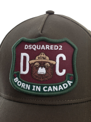 Dsquared2 Logo Patch Baseball Cap