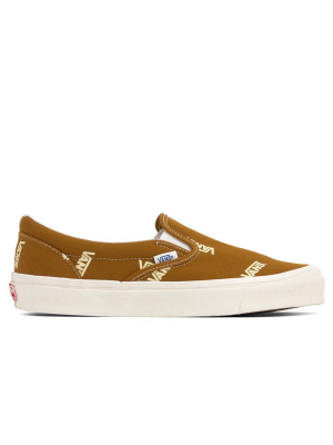 Vans Vault Og Classic Slip-on Lx - Buckthorn Brown/rutabaga