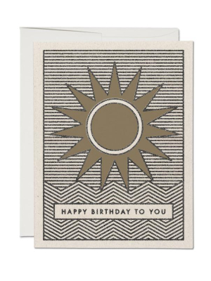 Red Cap Cards - Sunshine Birthday