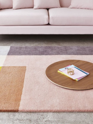 Element Rug In Rose