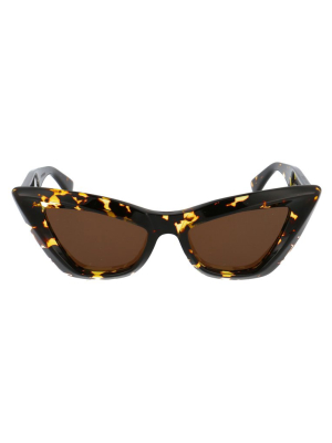 Bottega Veneta Eyewear Cat-eye Frame Sunglasses