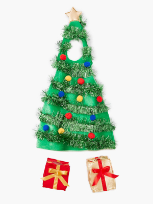 Girls Christmas Tree Dress (kids)