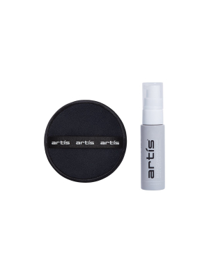 Travel-size Brush Cleaning Pad And Cleansing Foam