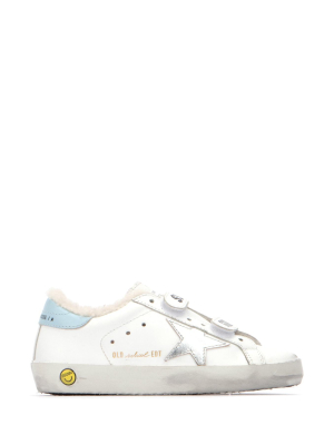 Golden Goose Kids Old School Velcro Strap Sneakers