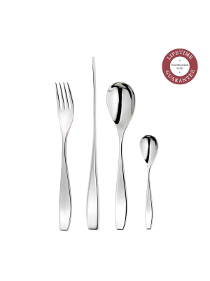 Vista Bright Cutlery Set, 24 Piece For 6 People