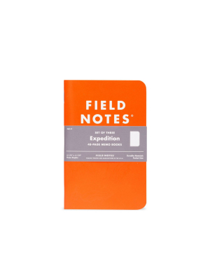 Expedition Waterproof Notebooks 3-pack