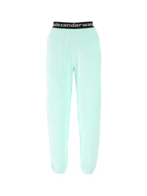 Alexander Wang Logo Waistband Sweatpants