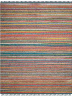 Kilim Blue/orange Area Rug