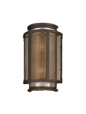 Copper Mountain 2lt Wall Lantern Large Copper Mountain Bronze