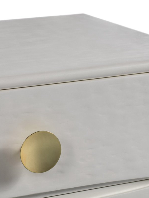 Divine White Nightstand