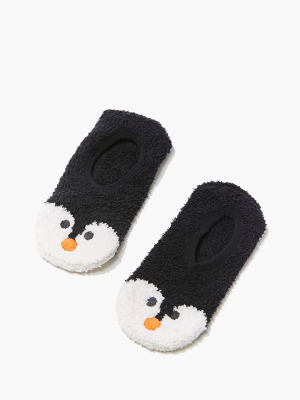 Fuzzy Penguin Socks