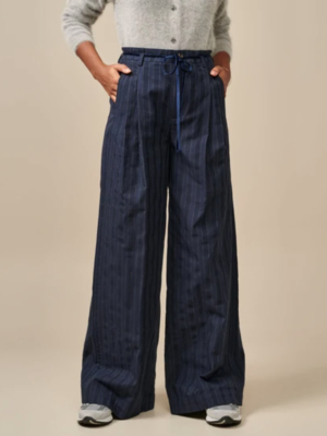 Bellerose - Volker Pant: Navy Stripe