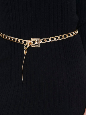 Curb Chain Waist Belt