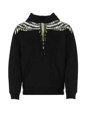 Marcelo Burlon County Of Milan Wings Printed Hoodie