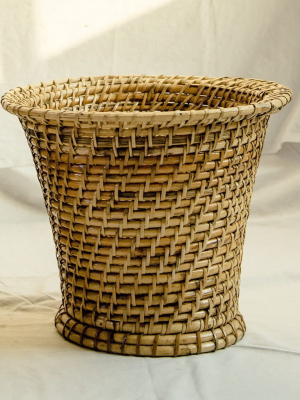 Lacing Flower Tub Basket