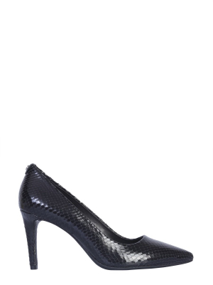 Michael Kors Embossed Pointed-toe Pumps