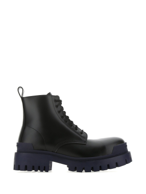 Balenciaga Strike Lace-up Boots