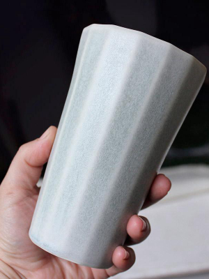 Porcelain Pint Cup - Silk White