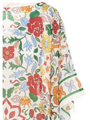 Tory Burch Floral Printed Beach Tunic