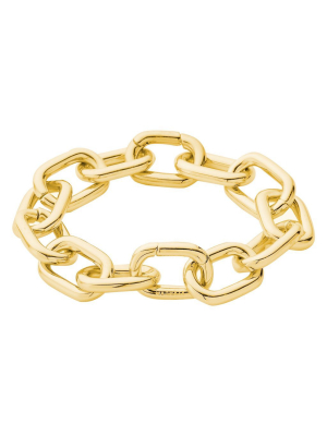 Interchangeable Link Bracelet In Gold