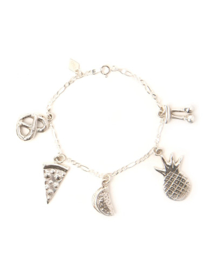 The Food Charms Bracelet