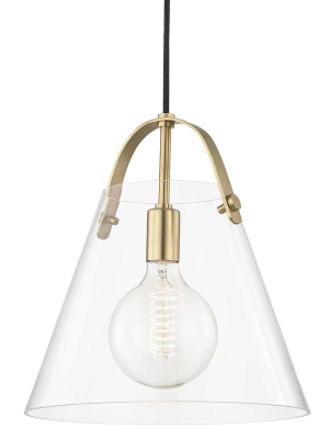 Karin 1 Light Large Pendant