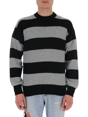 Prada Striped Knitted Sweater