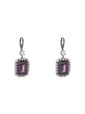 Leena Earring-amethyst