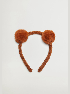 Pompoms Headband