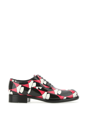 Prada Printed Oxford Shoes