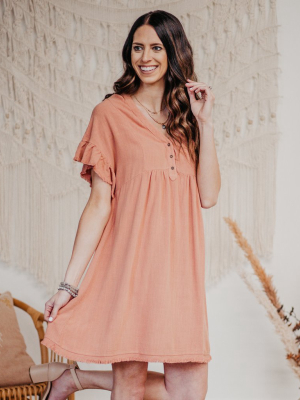 Juliet V-neck Fringe Dress