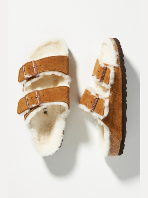 Birkenstock Arizona Shearling-lined Sandals