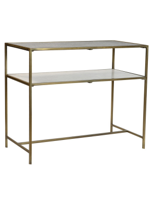 Lyndon Leigh Higgins Console Table - Brass